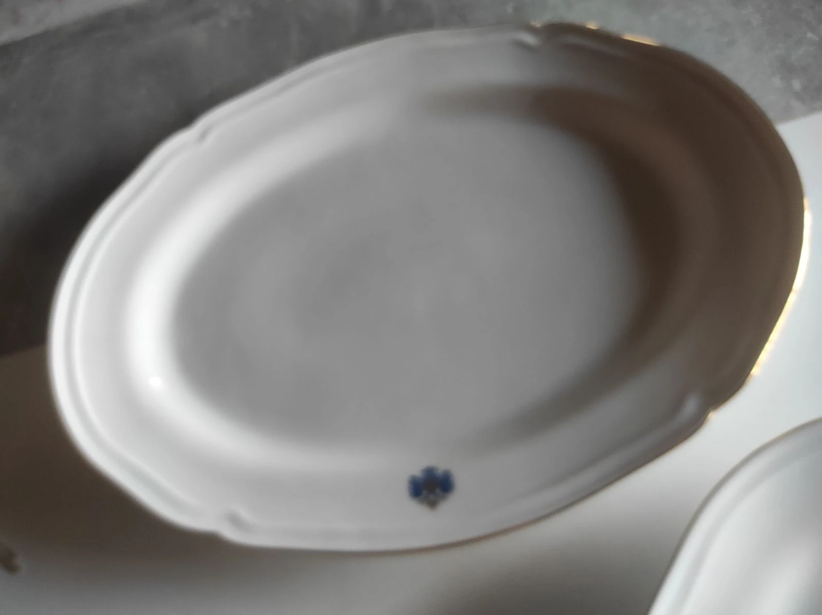 Set 3 bandejas ovaladas porcelana fina Royal Kent  – photo 5